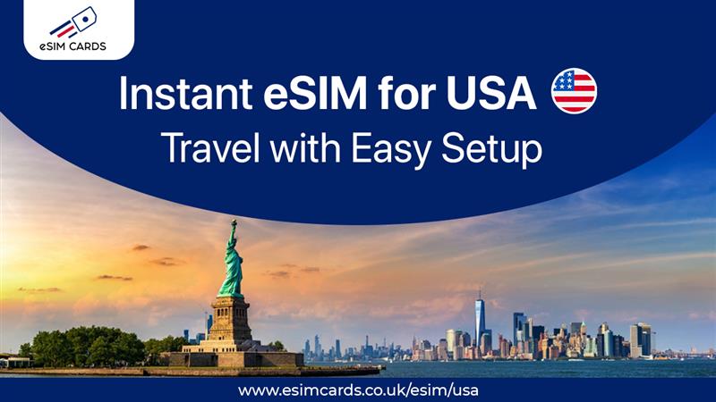Best eSIM for USA Travel – Quick Setup & affordable Data Plans | eSIM Cards
